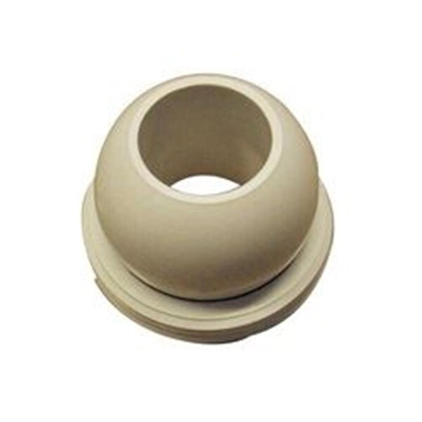 Hydro Quip Hydro-Quip 10-3808WHT Eyeball & Retainer Ring Assembly - White 10-3808WHT - main